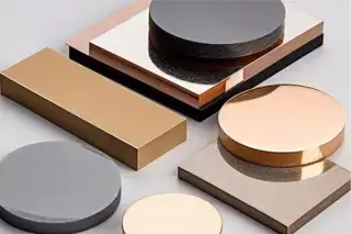 Comprehensive range of materials: aluminum, steel, copper, titanium, and more.