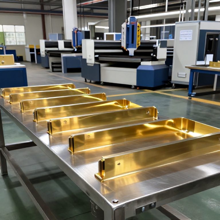 Brass sheet metal parts manufacturer in china