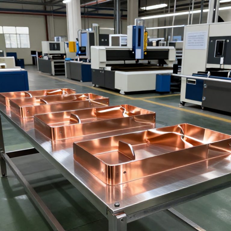 Copper sheet metal parts manufacturer in china