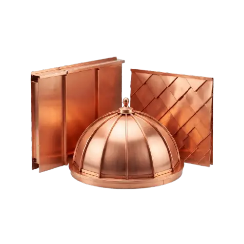 Copper Sheet Metal facades and domes China
