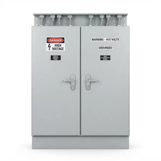 Custom Double Door Electrical Enclosure Assembly 1