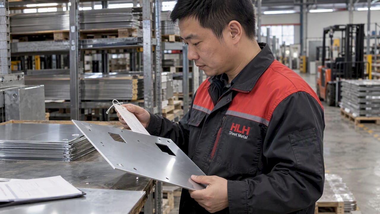 Chinese engineer links aluminum panel to material lot