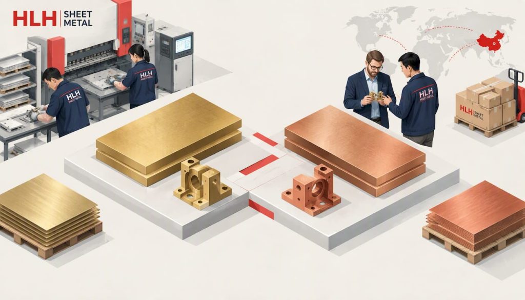 Brass vs Copper: Choosing and Sourcing Precision Parts in China