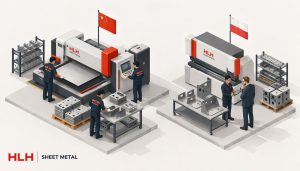 Sheet Metal Fabrication Cost: Poland vs China in 2026
